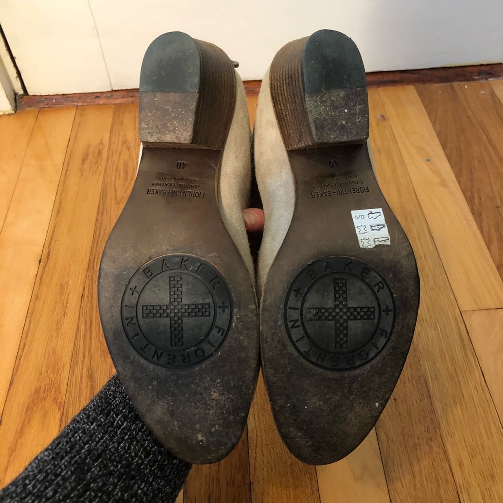 Gorgeous suede Fiorentini+Baker ankle boots - Picture 5 of 5